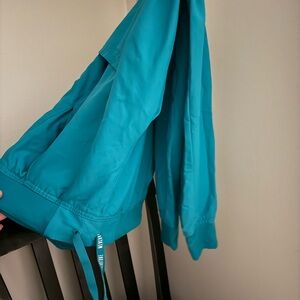 Teal MedCouture jogger scrub bottoms